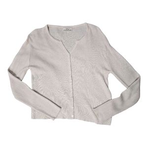 Korean ribbed cardigan